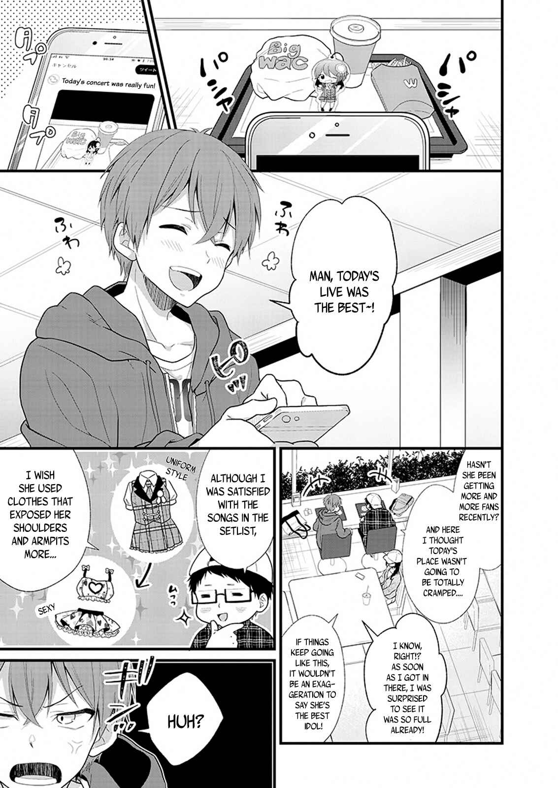 Page 4 Chapter 1.1 Oshi ga Kounin Stalker ni Narimashita