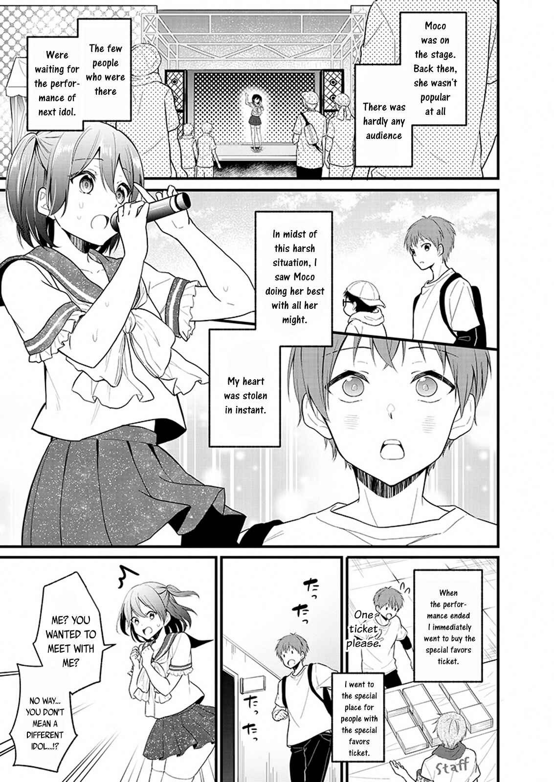 Page 4 Chapter 1.2 Oshi ga Kounin Stalker ni Narimashita