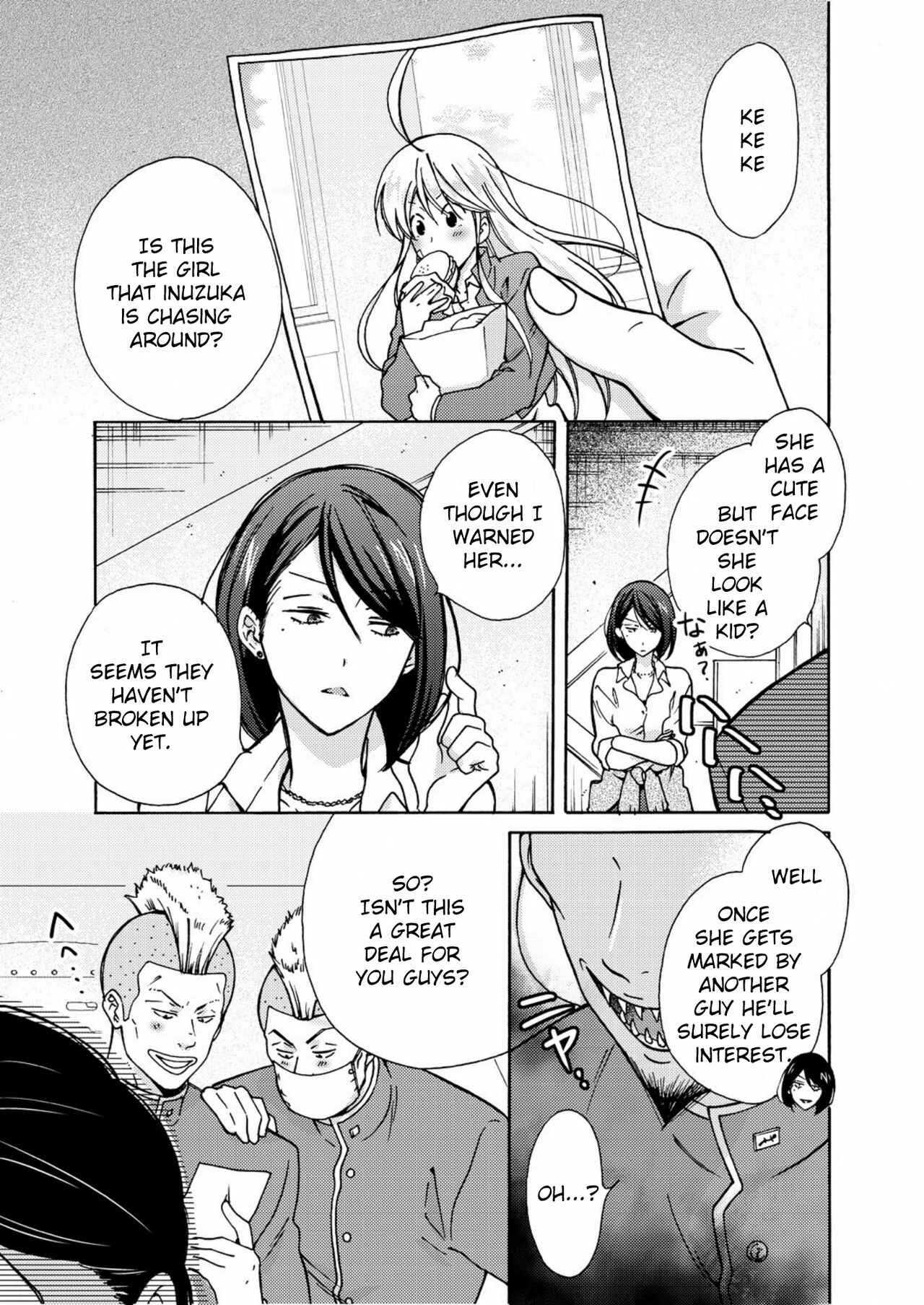 Page 18 Chapter 6 Nyotaika Yankee Gakuen ☆ Ore no Hajimete, Nerawaretemasu.