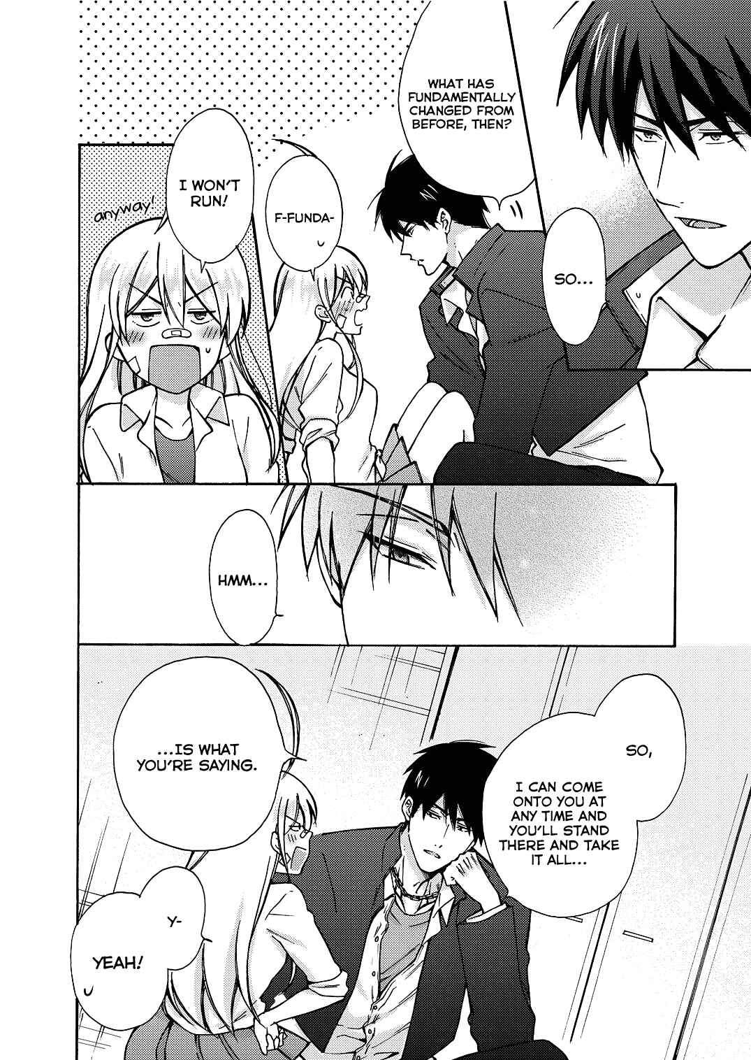 Page 21 Chapter 8 Nyotaika Yankee Gakuen ☆ Ore no Hajimete, Nerawaretemasu.