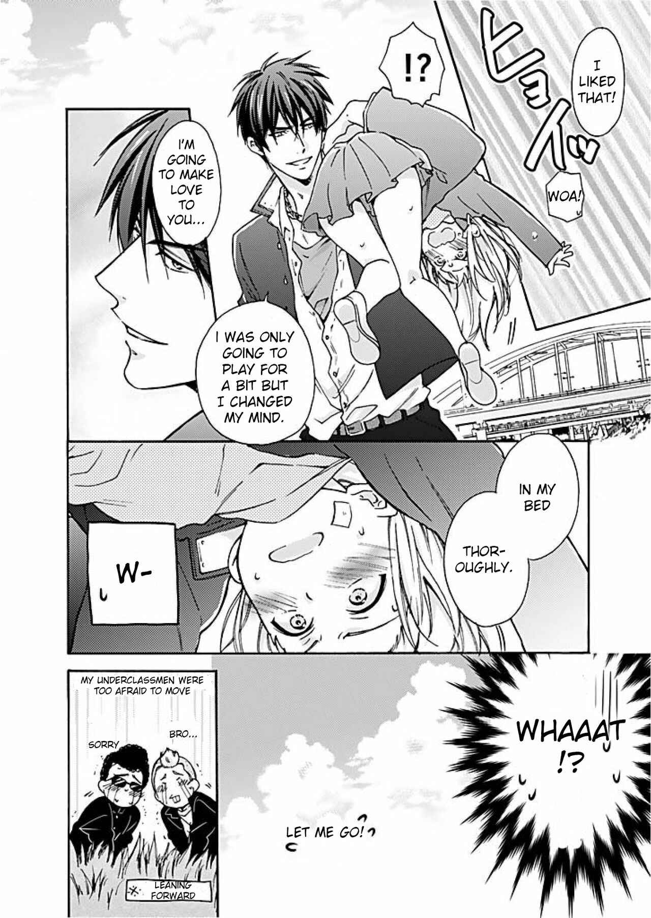 Page 9 Chapter 1 Nyotaika Yankee Gakuen ☆ Ore no Hajimete, Nerawaretemasu.