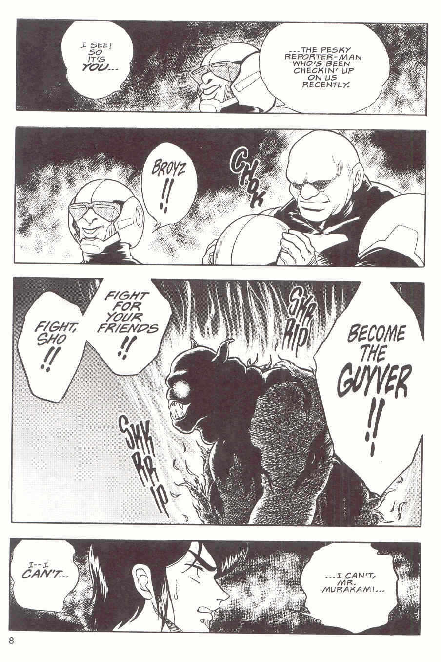 Page 8 Chapter 12 Guyver