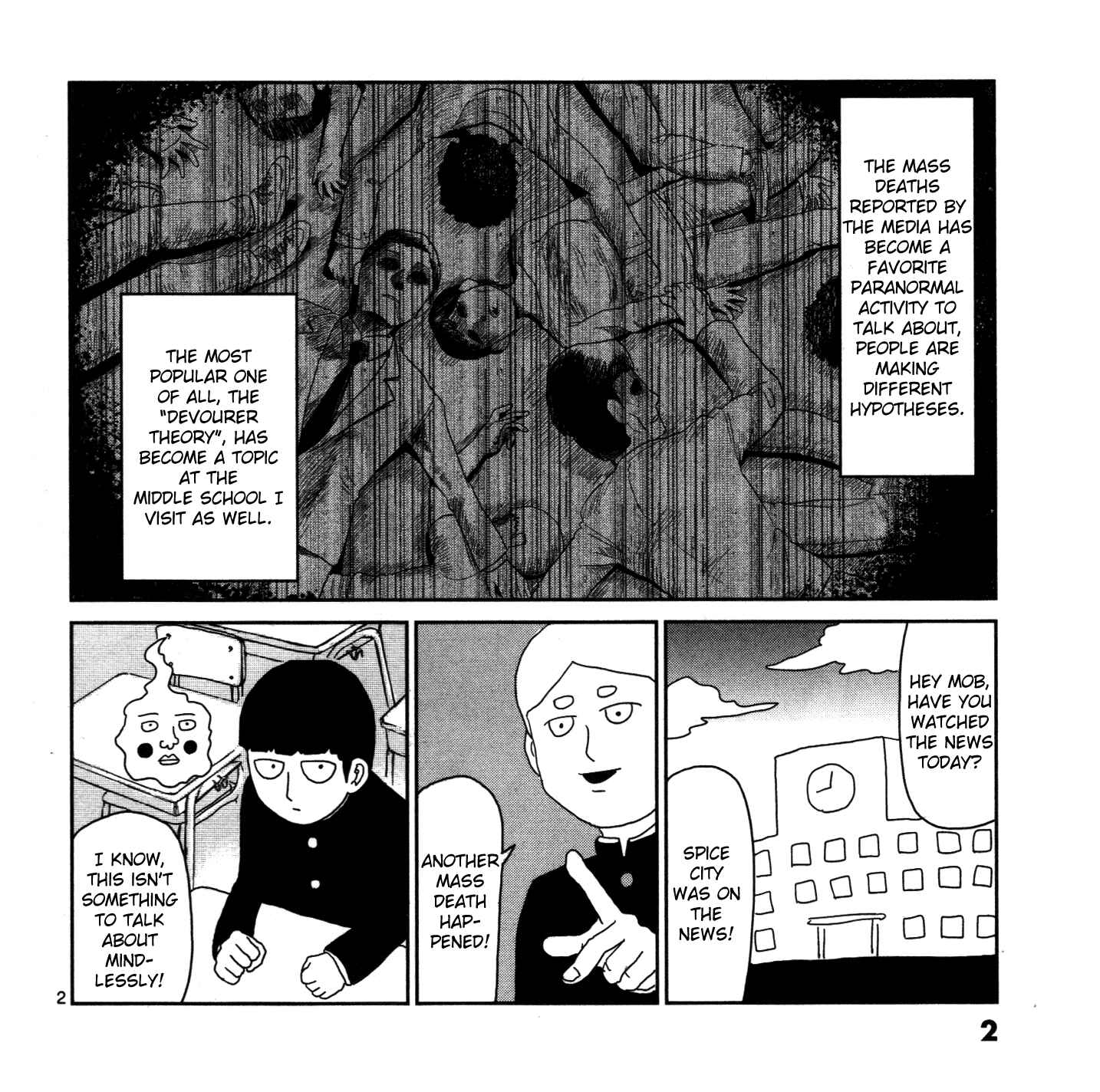 Page 2 Chapter Unknown_2ed9 Mob Psycho 100×Hito Kui