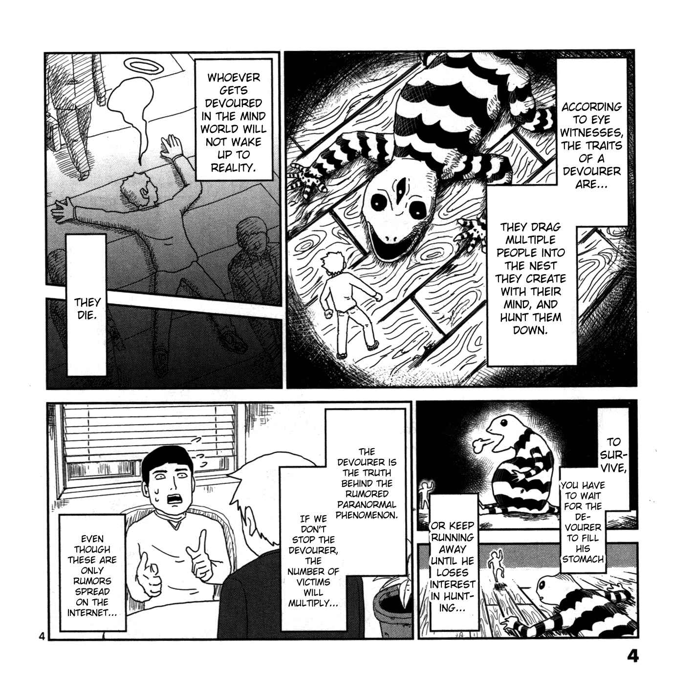 Page 4 Chapter Unknown_2ed9 Mob Psycho 100×Hito Kui