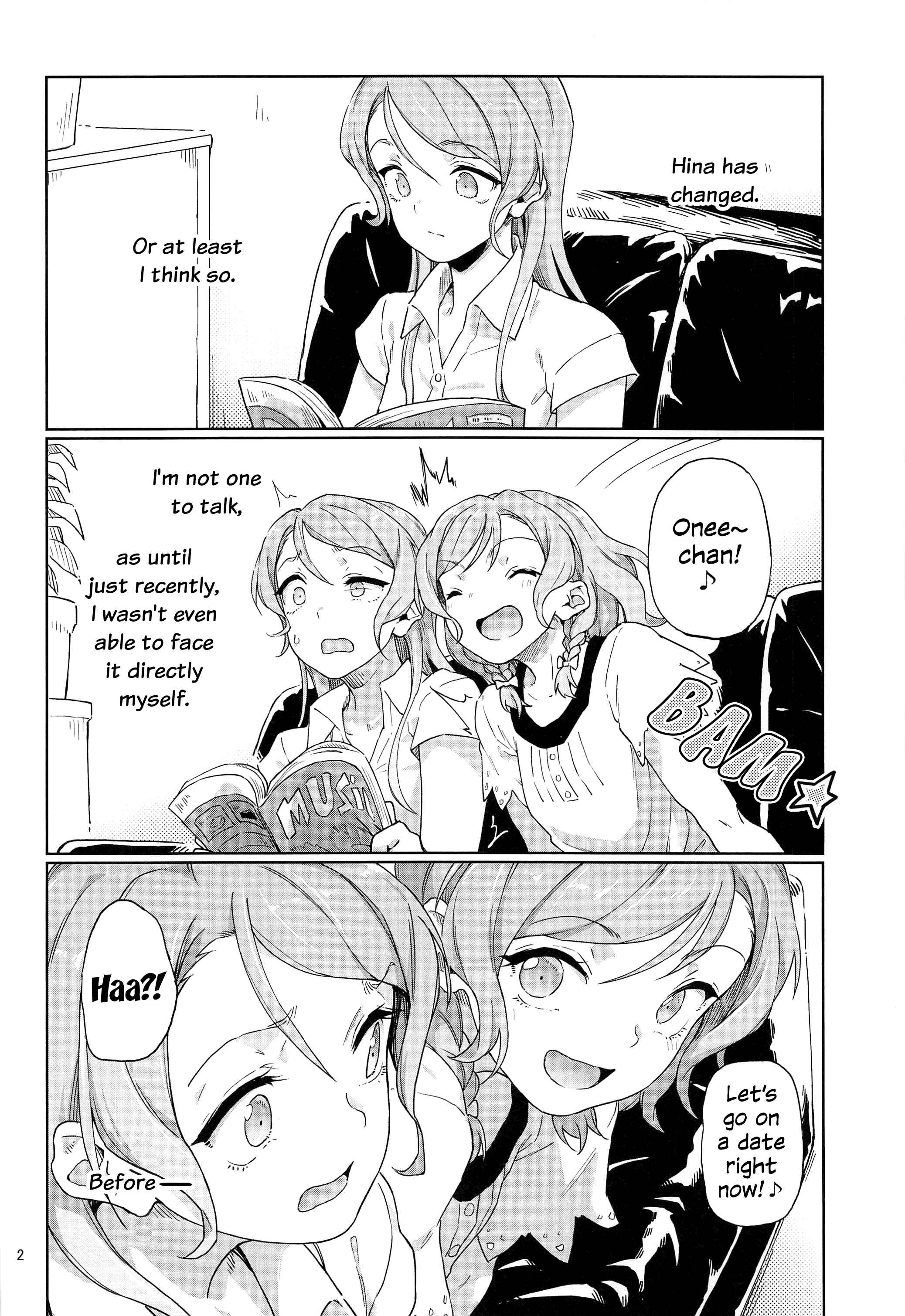 Page 3 Chapter Unknown_7de3 Bang Dream! - I tried seriously thinking about my little sister. (Doujinshi)