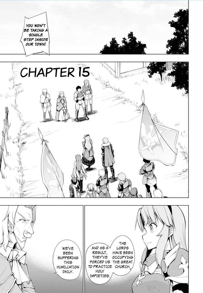 Page 1 Chapter 15 Tsurugi no Joou to Rakuin no Ko