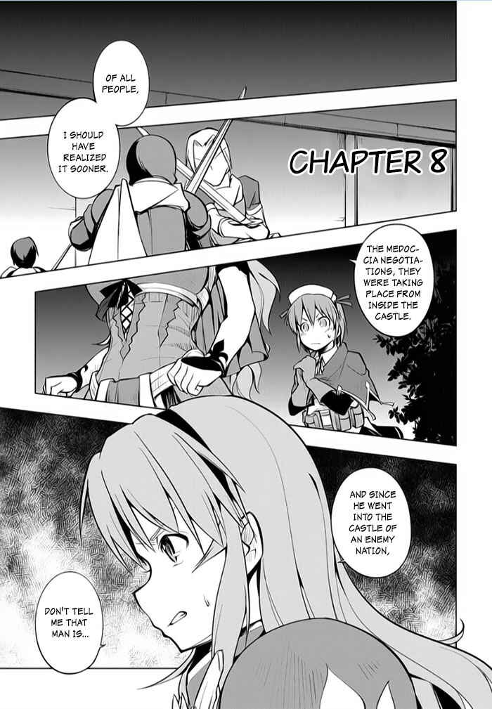 Page 1 Chapter 8 Tsurugi no Joou to Rakuin no Ko