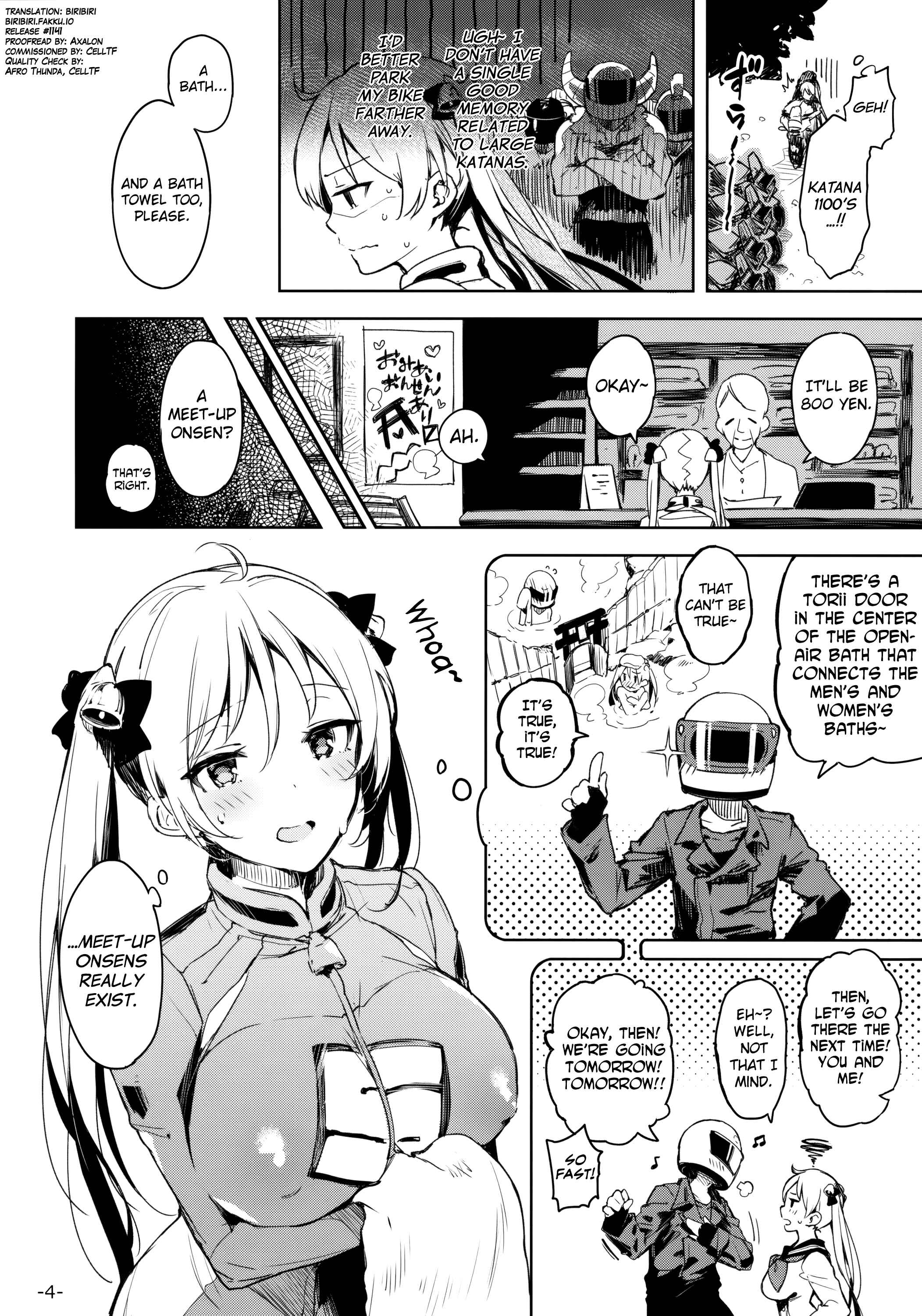 Page 3 Chapter Unknown_a331 Bakuon!! - Kabehame Rin-chan Kikiippatsu!! (Doujinshi)