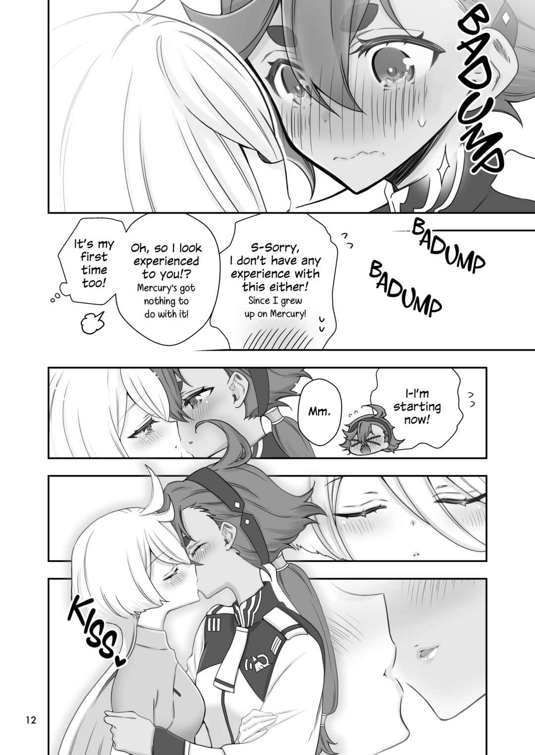 Page 11 Chapter Unknown_dc85 Mobile Suit Gundam: The Witch from Mercury - Mayonaka no Majo (Doujinshi)