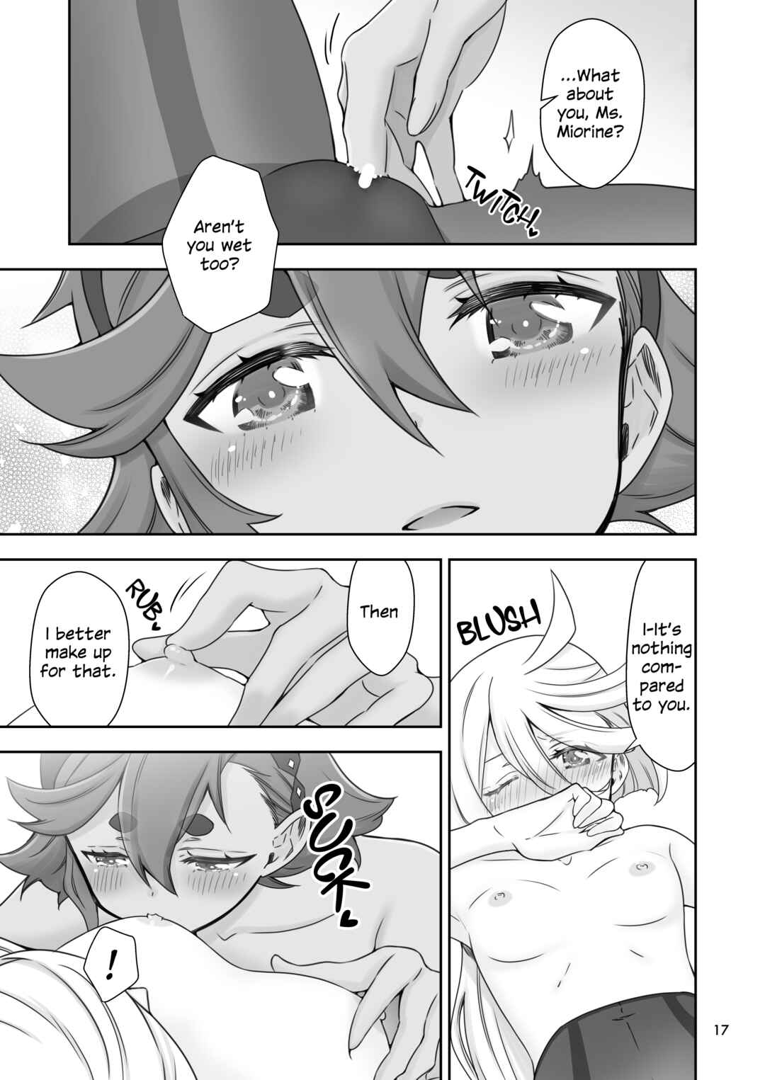 Page 16 Chapter Unknown_dc85 Mobile Suit Gundam: The Witch from Mercury - Mayonaka no Majo (Doujinshi)