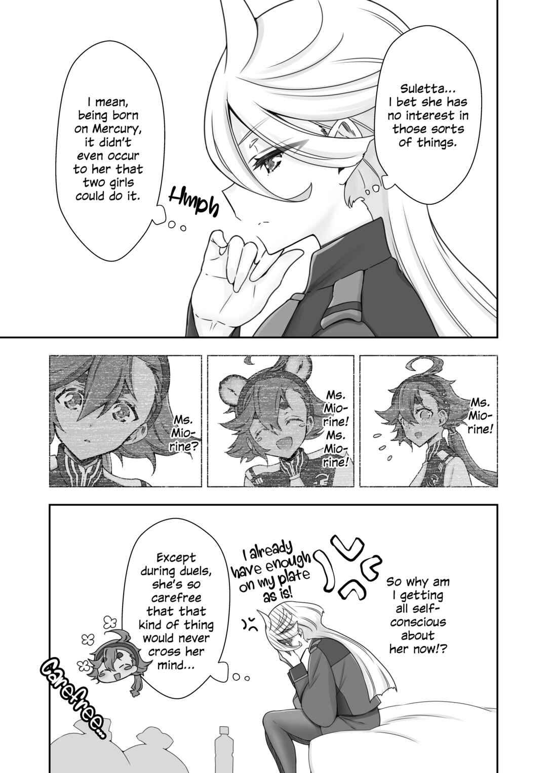 Page 4 Chapter Unknown_dc85 Mobile Suit Gundam: The Witch from Mercury - Mayonaka no Majo (Doujinshi)