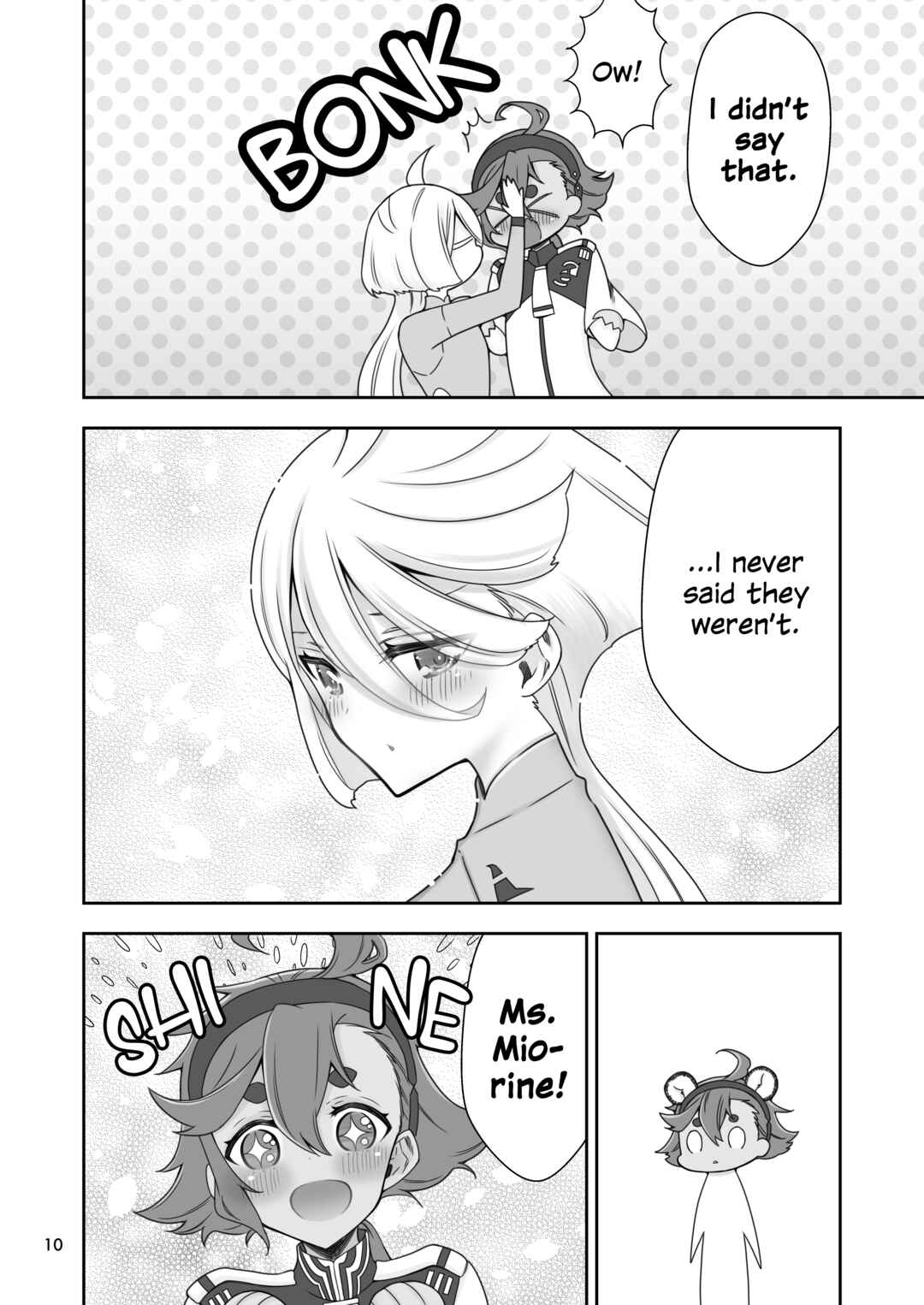 Page 9 Chapter Unknown_dc85 Mobile Suit Gundam: The Witch from Mercury - Mayonaka no Majo (Doujinshi)