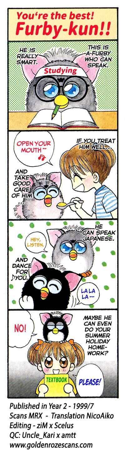 Page 1 Chapter Unknown_cc92 Youre the best! Furby-kun!!