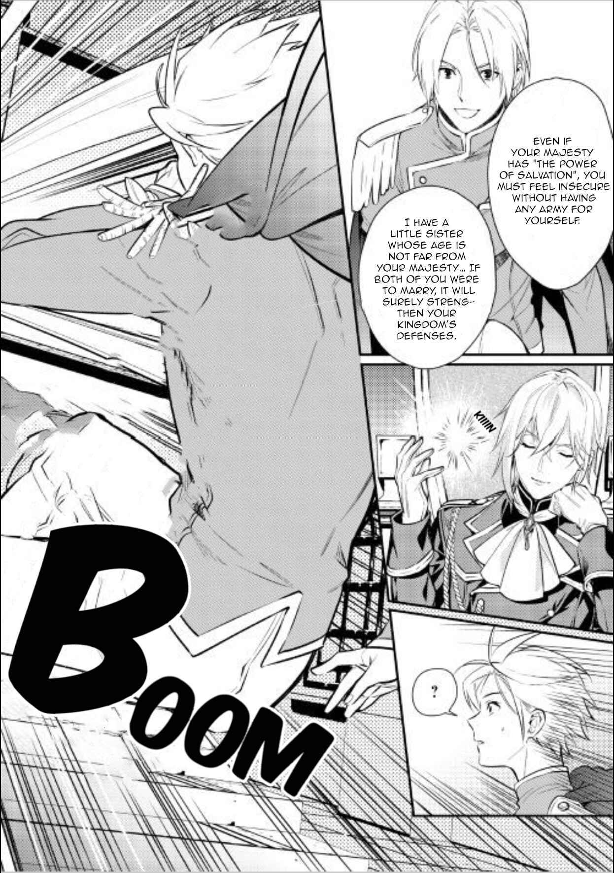 Page 2 Chapter 1 Kokuou Heika no Daimeiwaku na Kyuukon