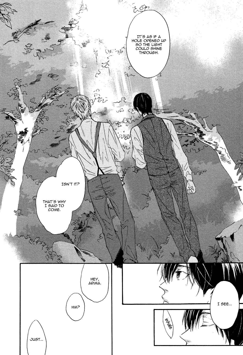 Page 22 Chapter 2 Kageri ni Komorebi, Sore Kara Midori