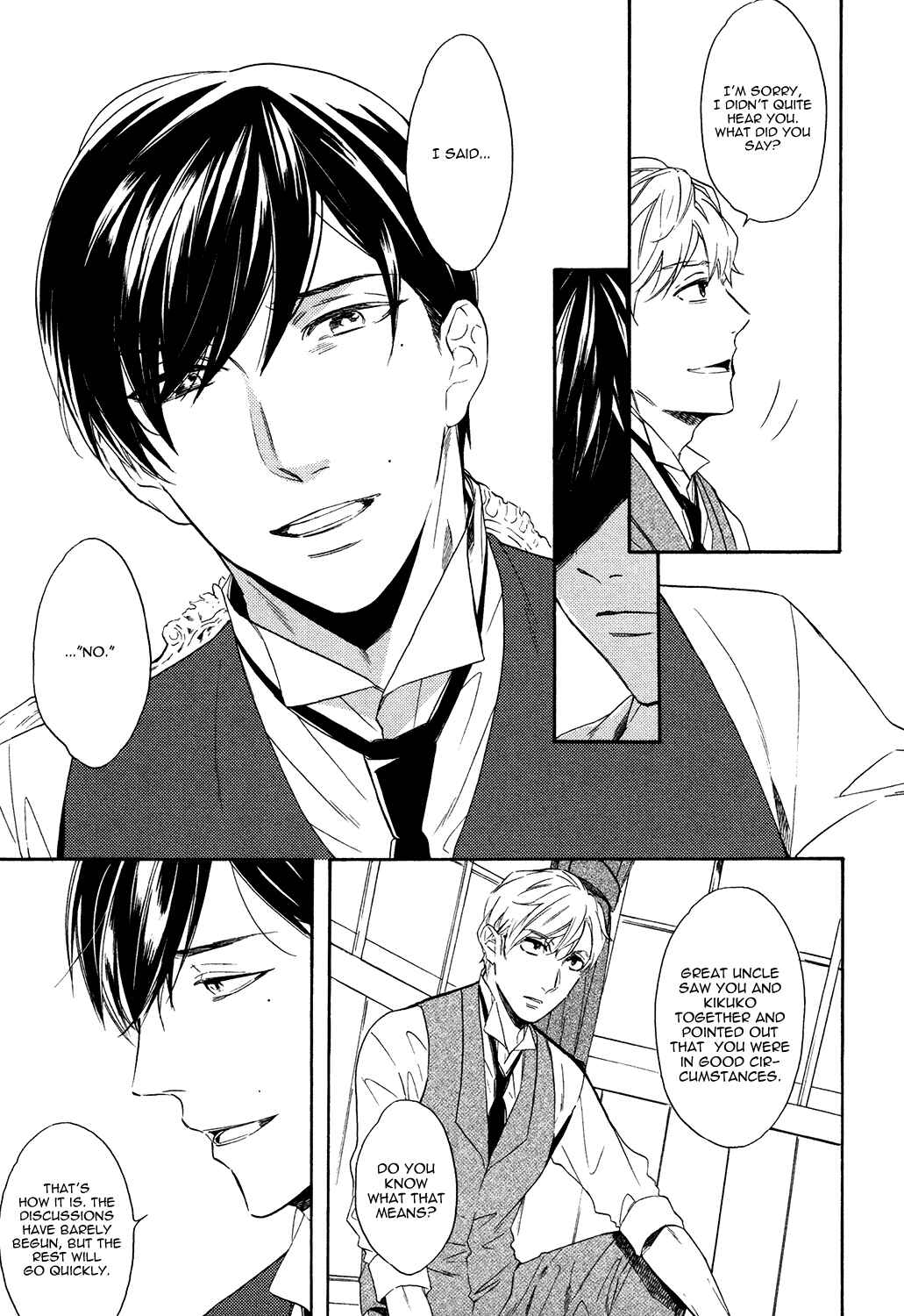 Page 11 Chapter 3 Kageri ni Komorebi, Sore Kara Midori