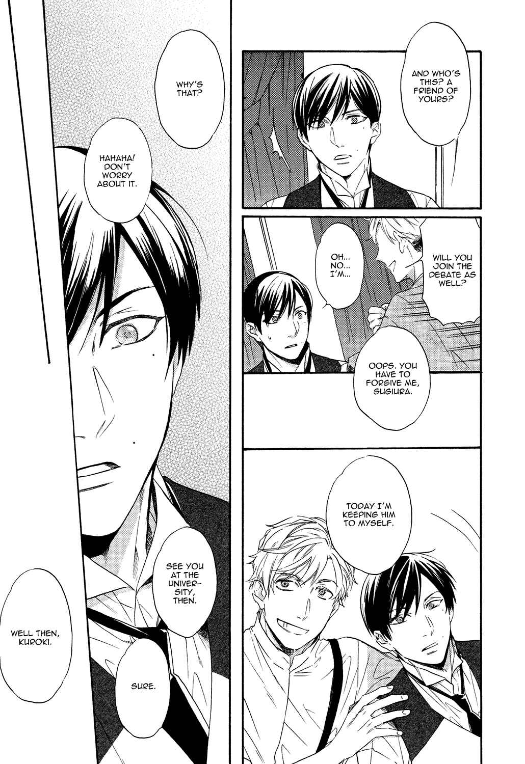 Page 23 Chapter 3 Kageri ni Komorebi, Sore Kara Midori