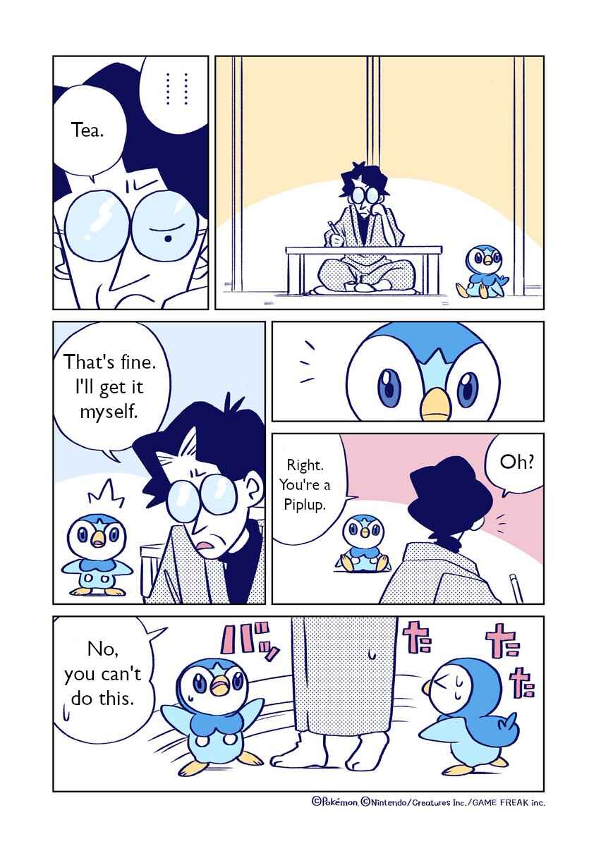 Page 1 Chapter 2 Makezugirai na Pochama to Ganko na Shousetsuka