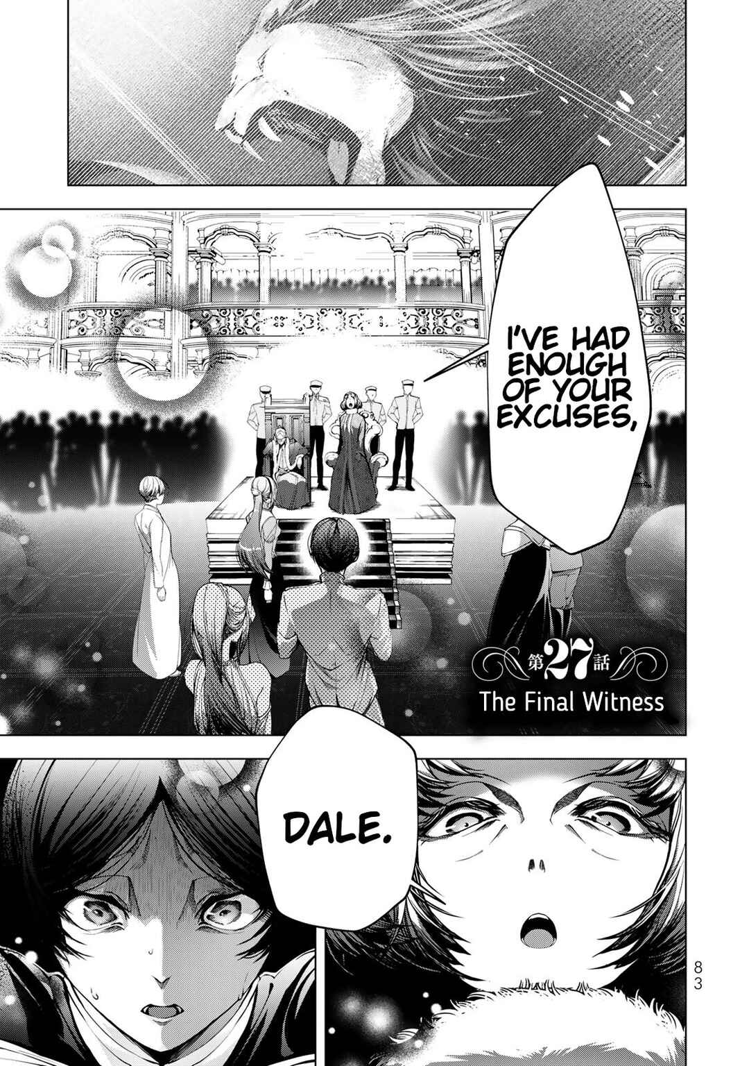 Page 1 Chapter 27 A Splendid Revenge Story of a Super-Dreadnought Cheat Villainess