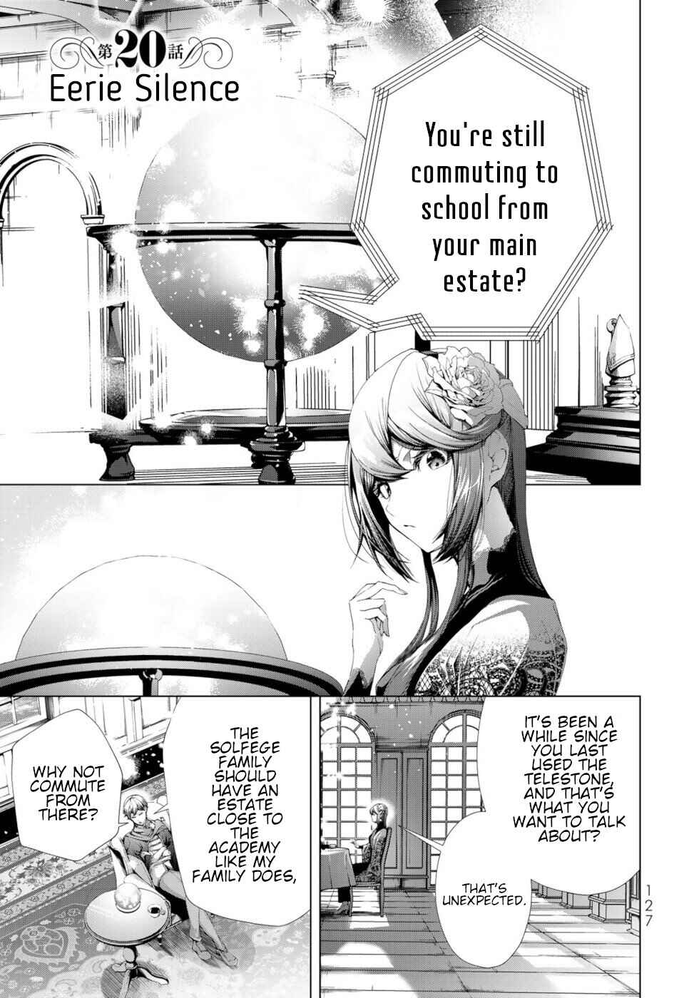 Page 1 Chapter 20 A Splendid Revenge Story of a Super-Dreadnought Cheat Villainess