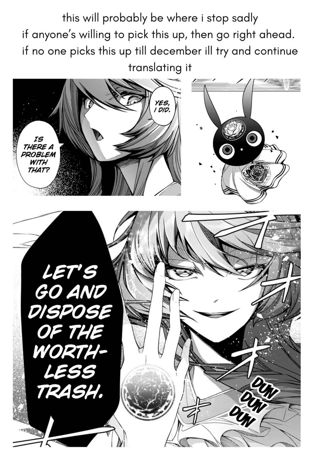 Page 36 Chapter 2 A Splendid Revenge Story of a Super-Dreadnought Cheat Villainess