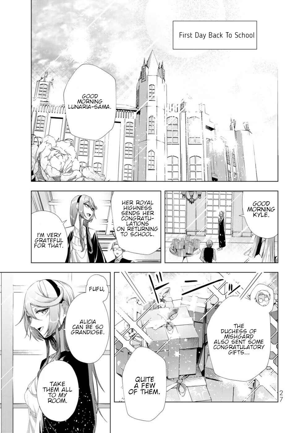 Page 25 Chapter 13 A Splendid Revenge Story of a Super-Dreadnought Cheat Villainess
