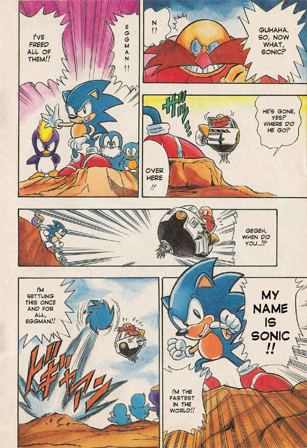 Page 7 Chapter 3 Sonic the Hedgehog Story Comic