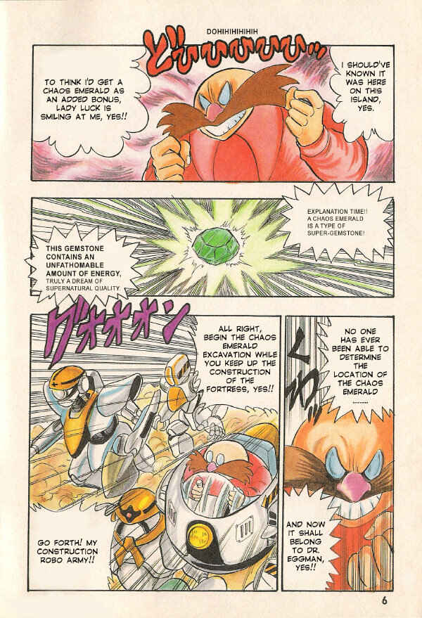 Page 4 Chapter 1 Sonic the Hedgehog Story Comic