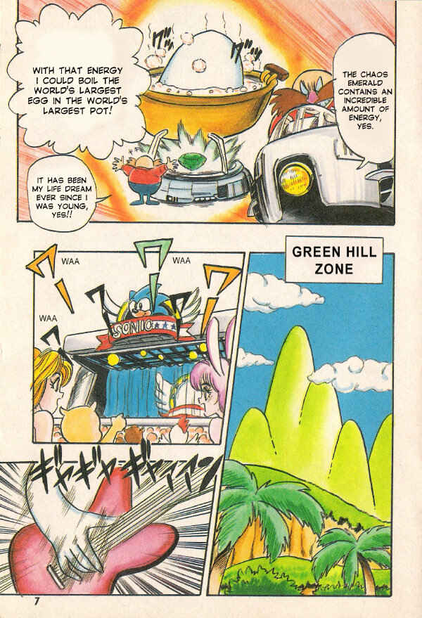 Page 5 Chapter 1 Sonic the Hedgehog Story Comic