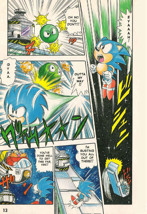 Page 10 Chapter 2 Sonic the Hedgehog Story Comic