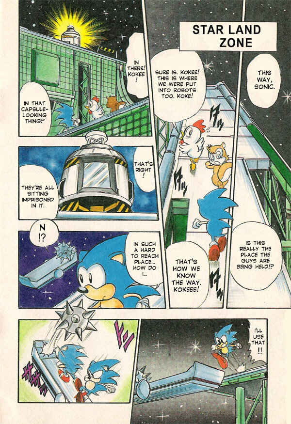 Page 9 Chapter 2 Sonic the Hedgehog Story Comic