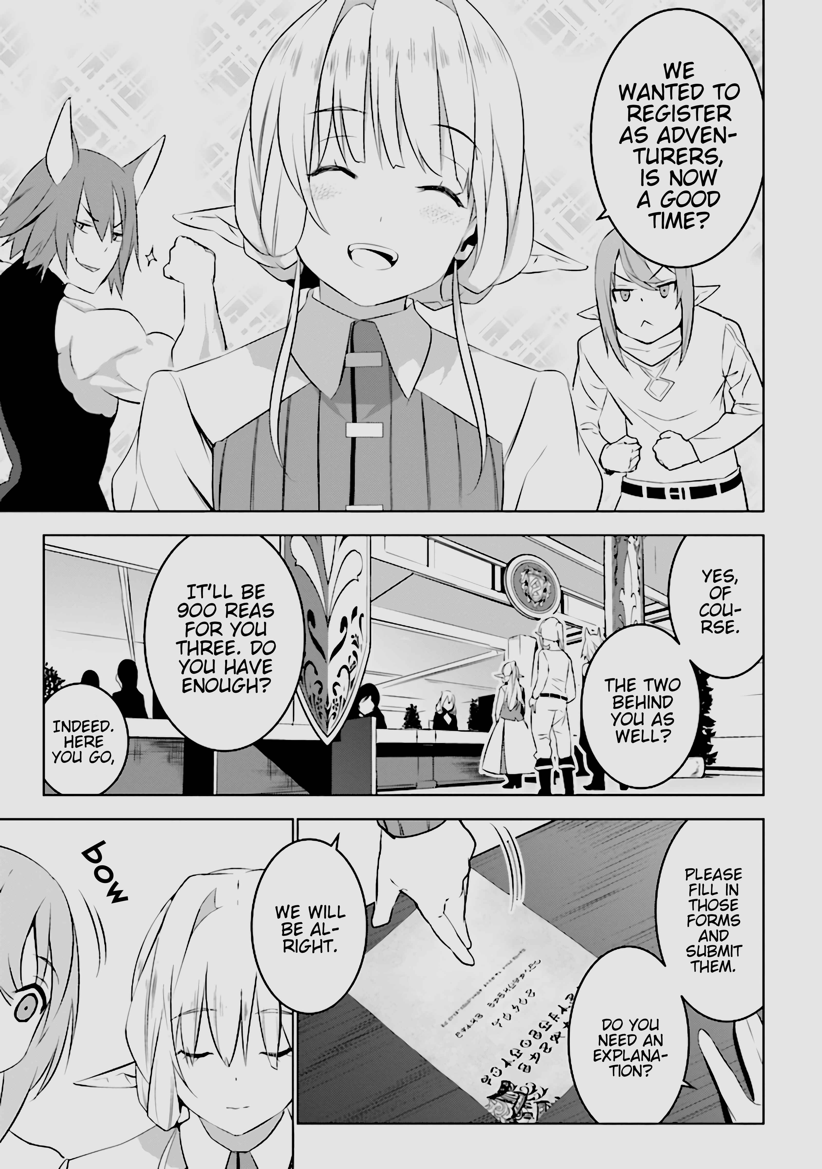 Page 8 Chapter 4.1 Isekai Teni, Jirai Tsuki.