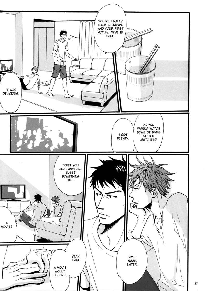 Page 36 Chapter Unknown_b2fb Giant Killing - Ai to Hana to Heiwa no Kankin (Doujinshi)