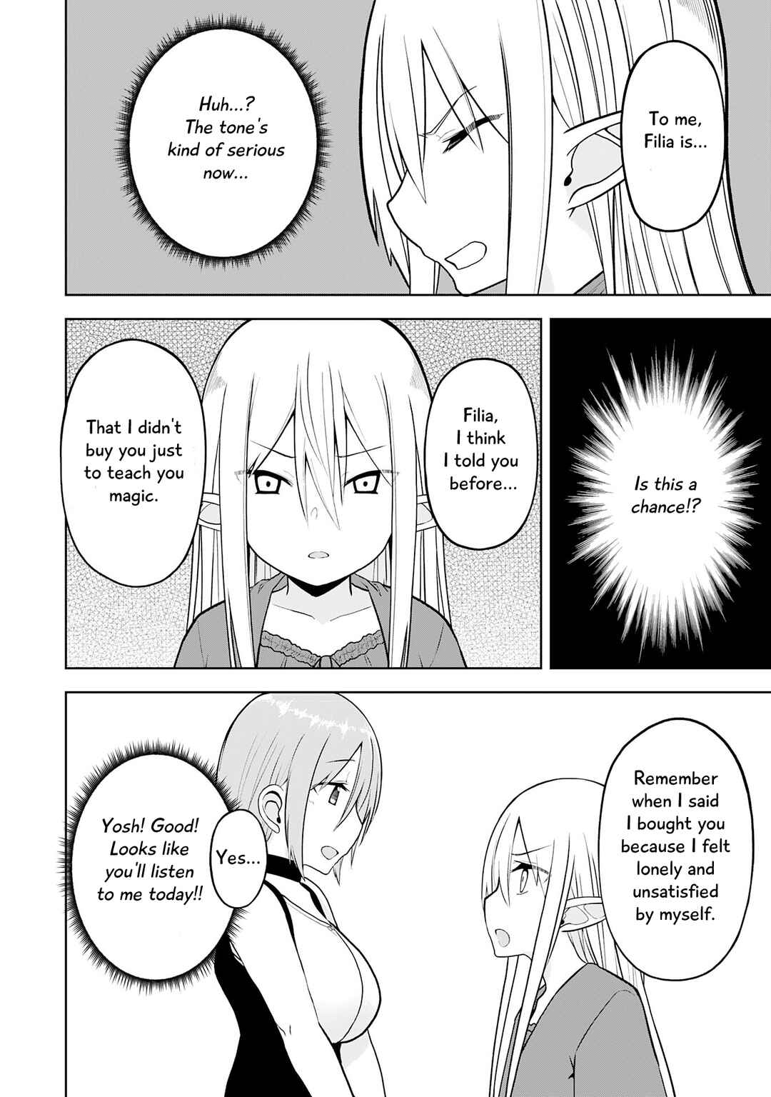 Page 24 Chapter 16 Eroi Koto Suru Tame ni Kyonyuu Bishoujo Dorei wo Katta Hazu ga, Oshishou-sama to Shitawa Rete Omotta Toori ni Ikanaku Naru Hanashi