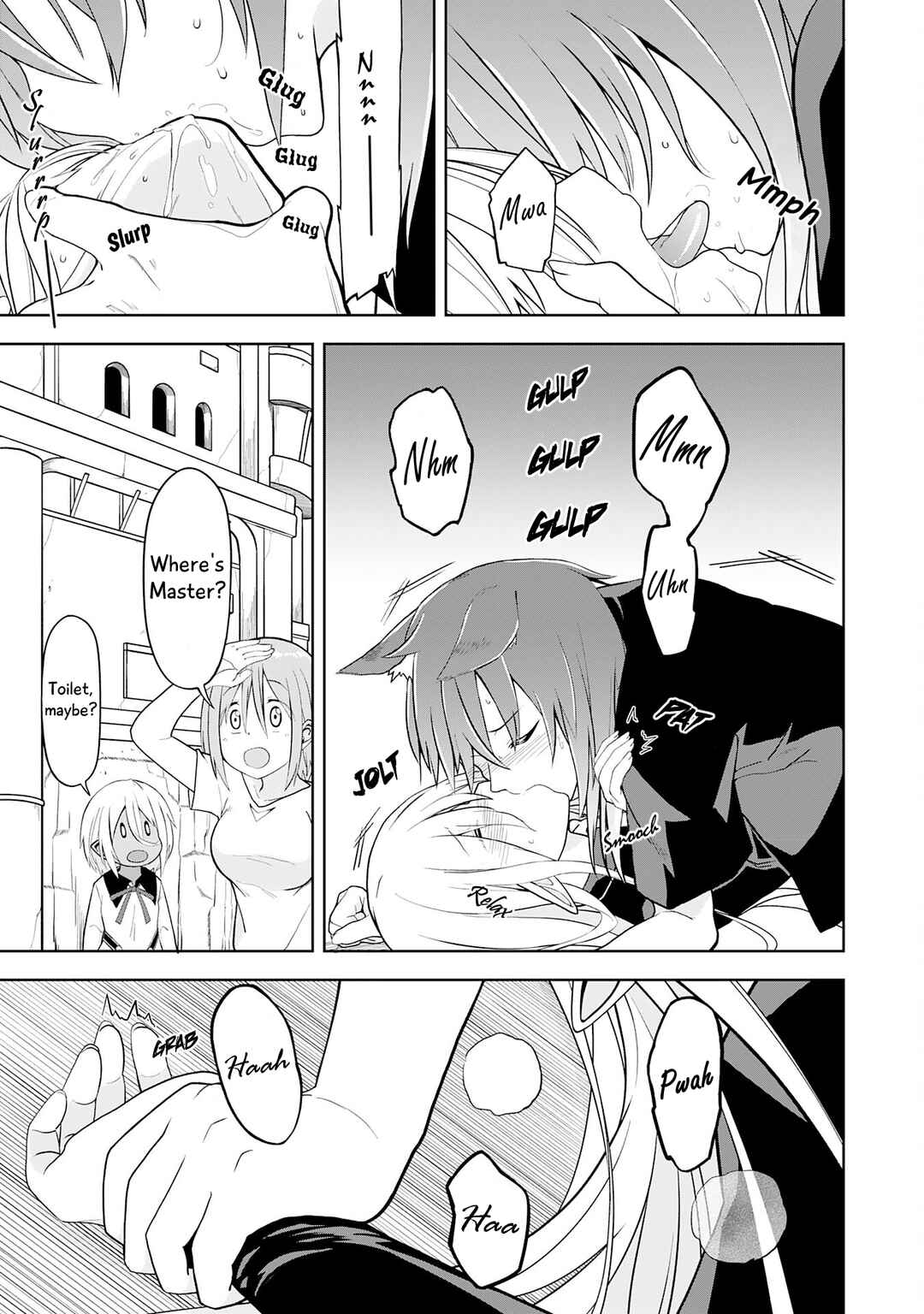 Page 25 Chapter 19 Eroi Koto Suru Tame ni Kyonyuu Bishoujo Dorei wo Katta Hazu ga, Oshishou-sama to Shitawa Rete Omotta Toori ni Ikanaku Naru Hanashi