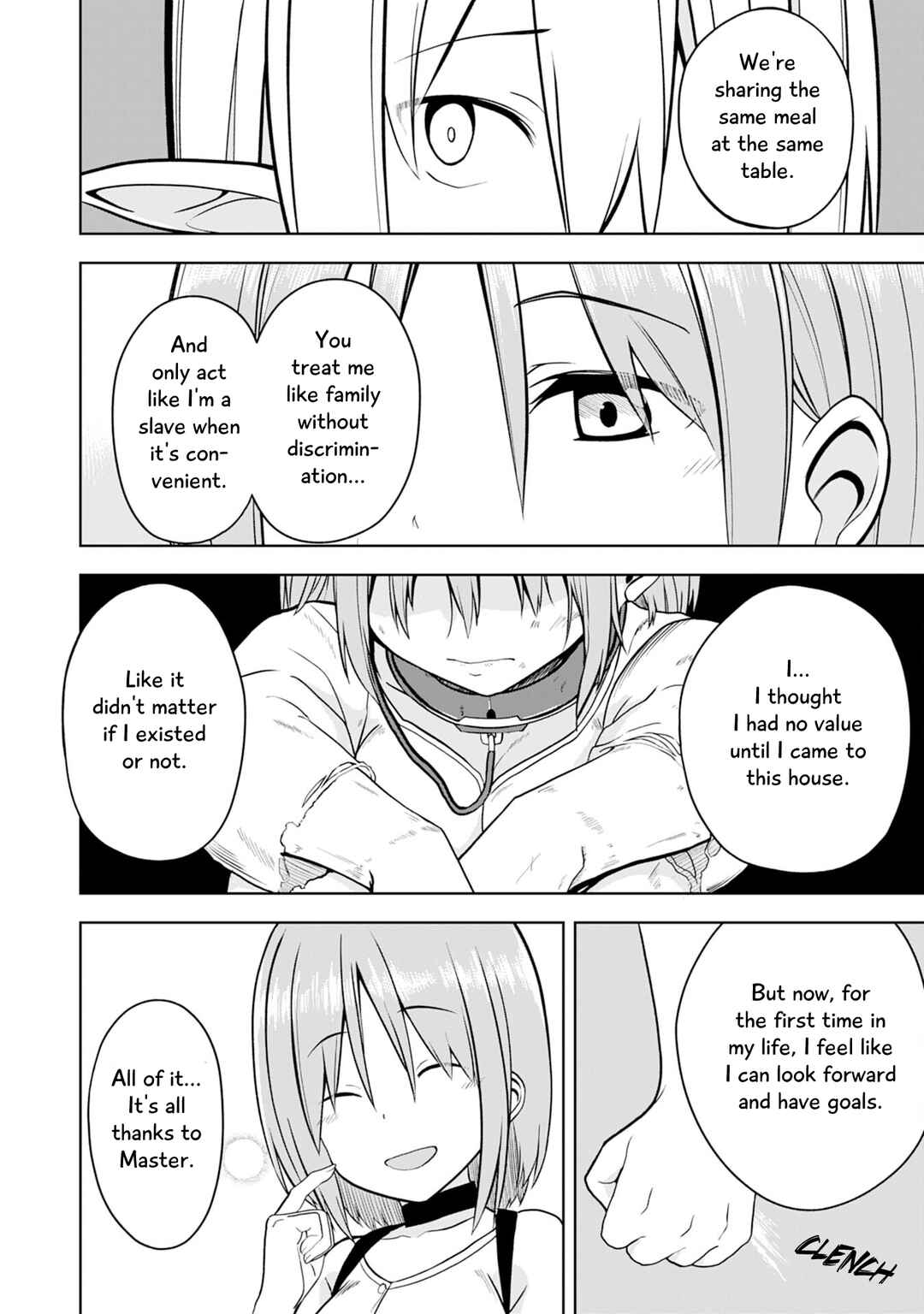 Page 4 Chapter 9 Eroi Koto Suru Tame ni Kyonyuu Bishoujo Dorei wo Katta Hazu ga, Oshishou-sama to Shitawa Rete Omotta Toori ni Ikanaku Naru Hanashi