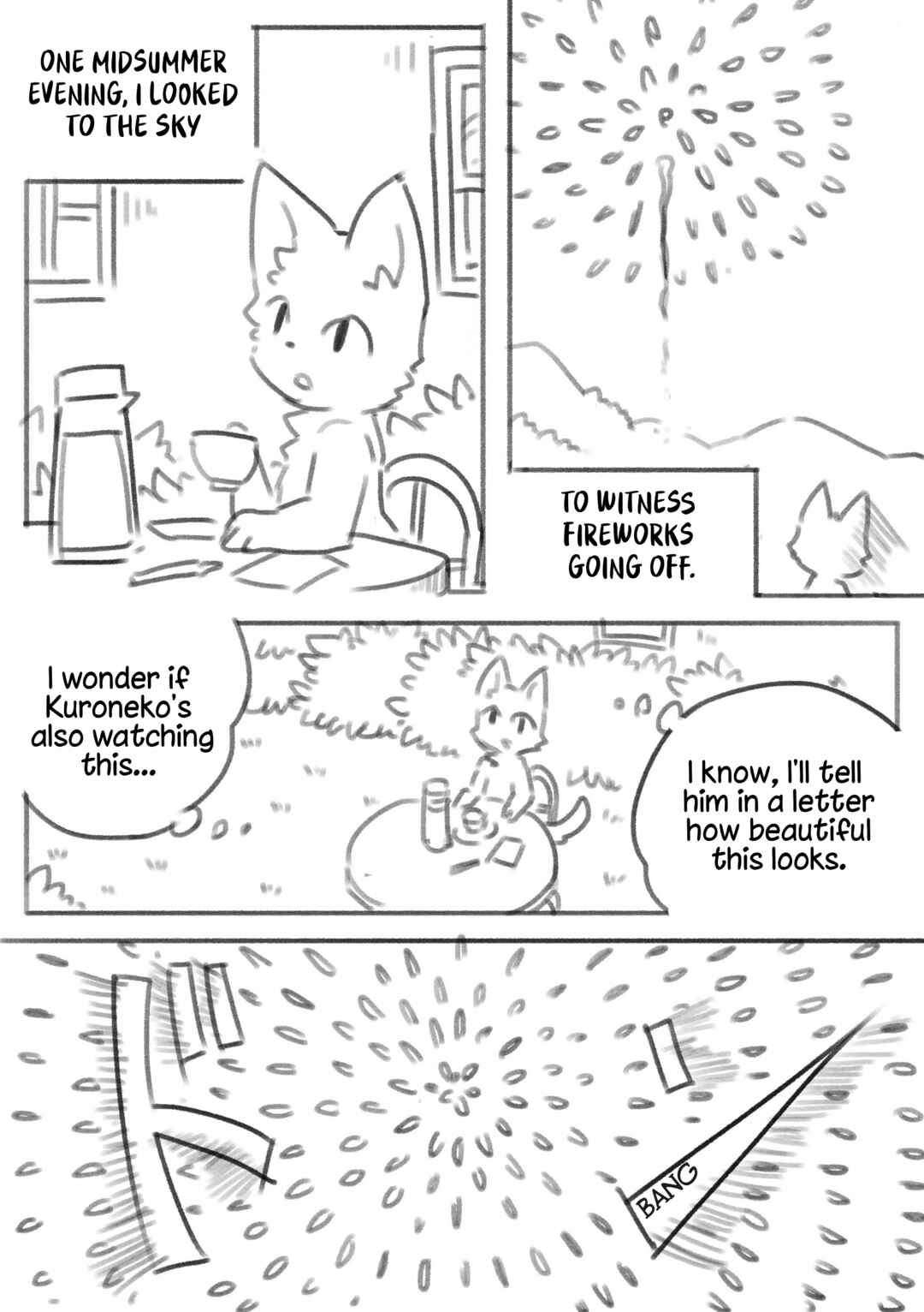 Page 1 Chapter 14 White Cat and Black Cat