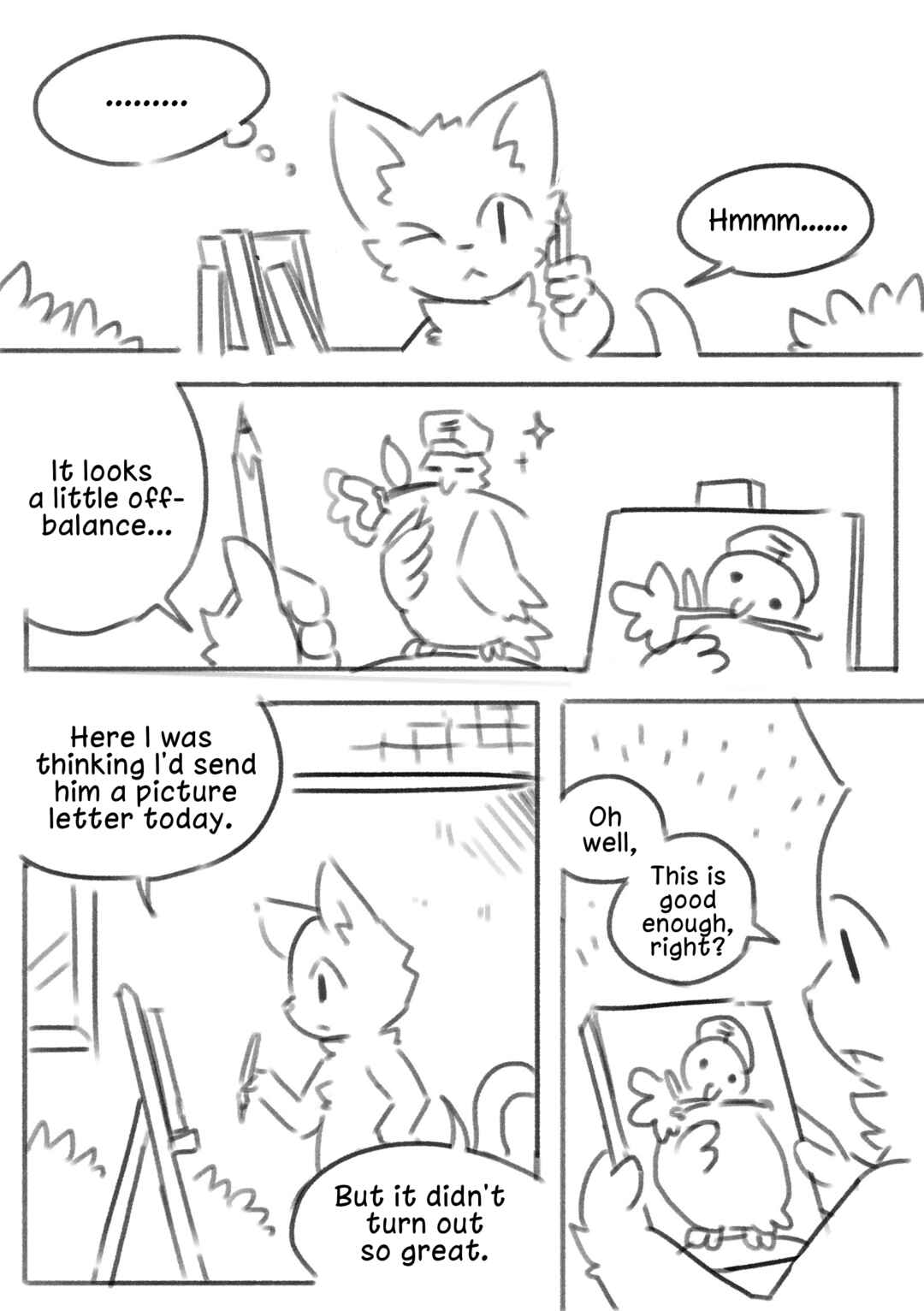 Page 1 Chapter 7 White Cat and Black Cat