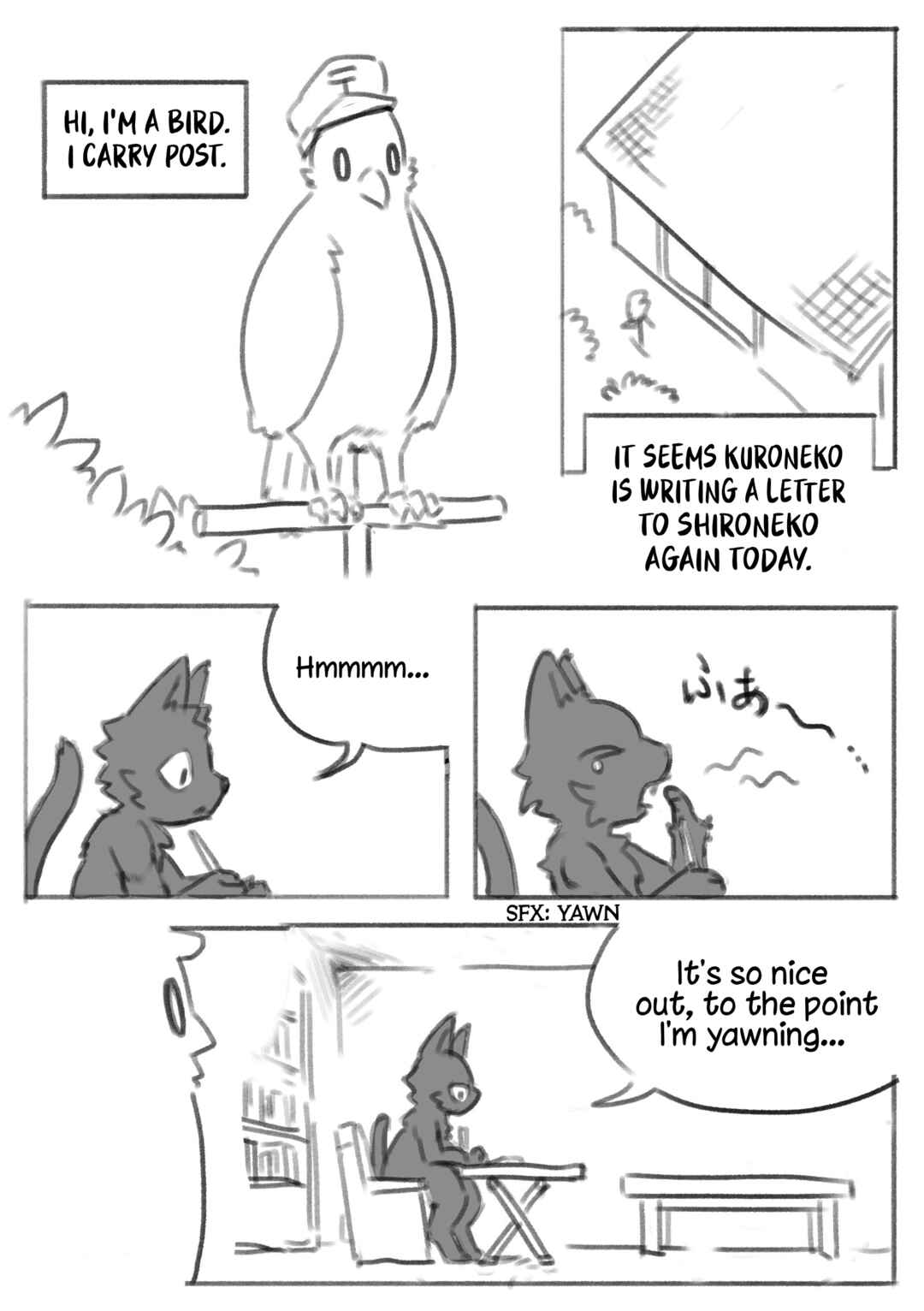Page 1 Chapter 5 White Cat and Black Cat