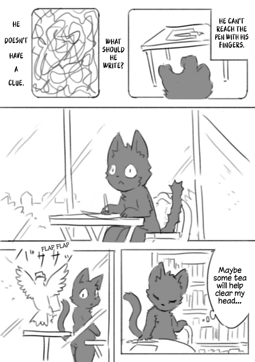 Page 3 Chapter 4 White Cat and Black Cat
