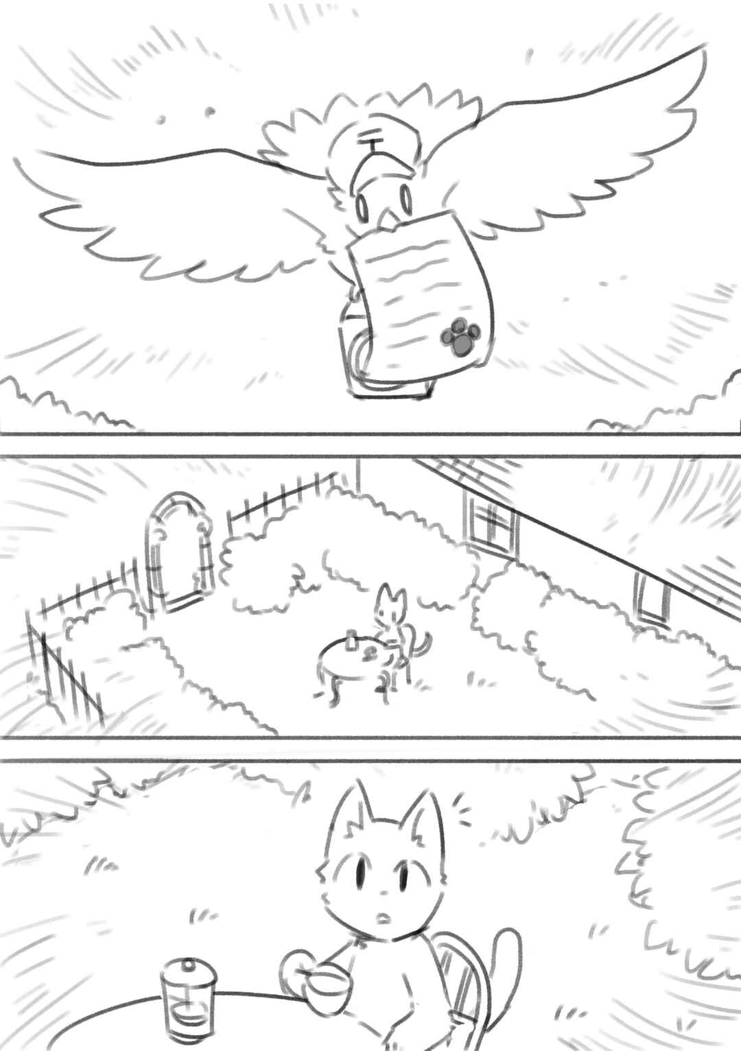 Page 3 Chapter 10 White Cat and Black Cat