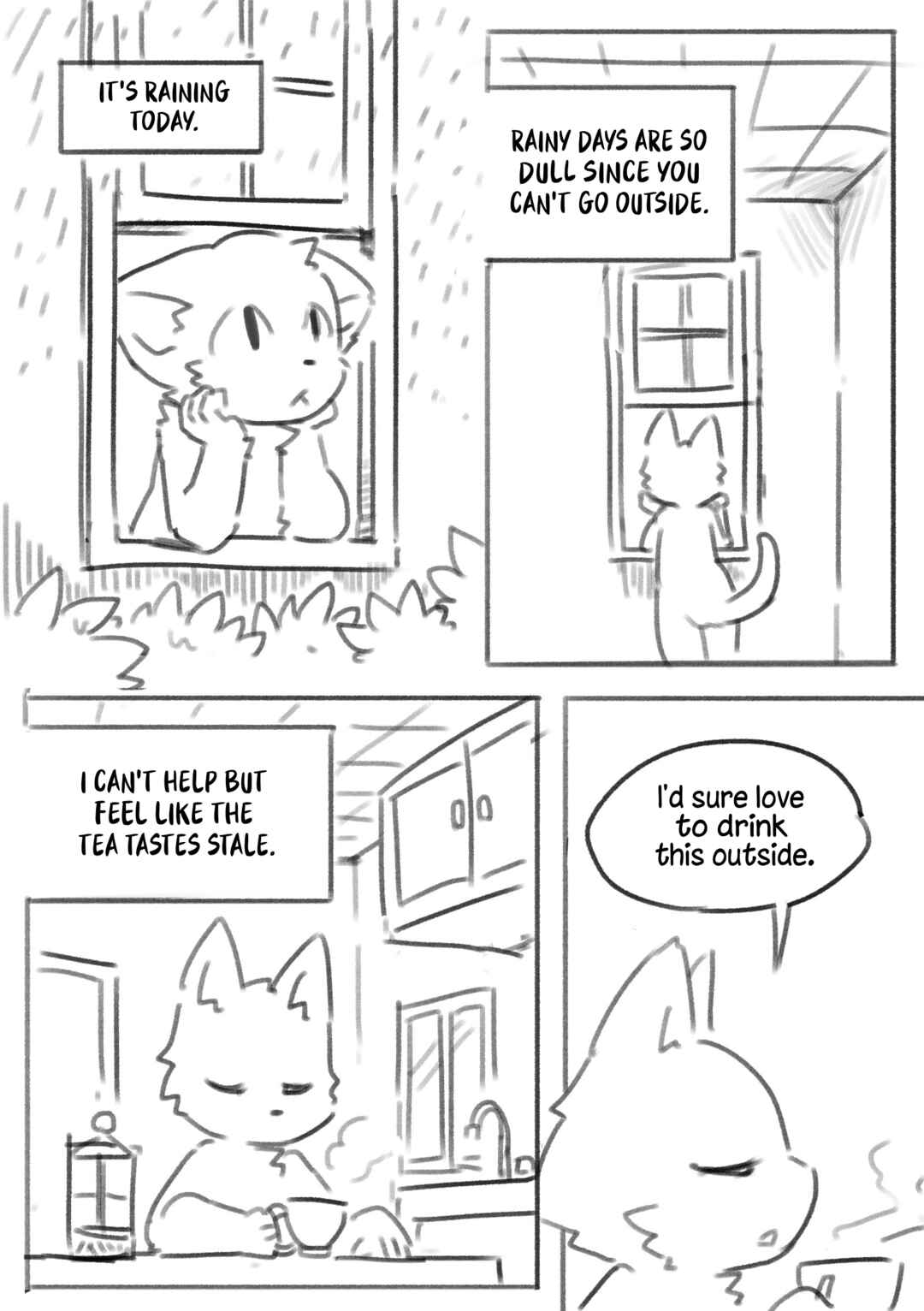 Page 1 Chapter 12 White Cat and Black Cat