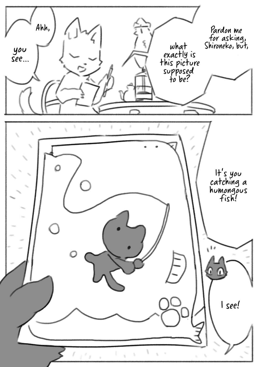 Page 4 Chapter 13 White Cat and Black Cat