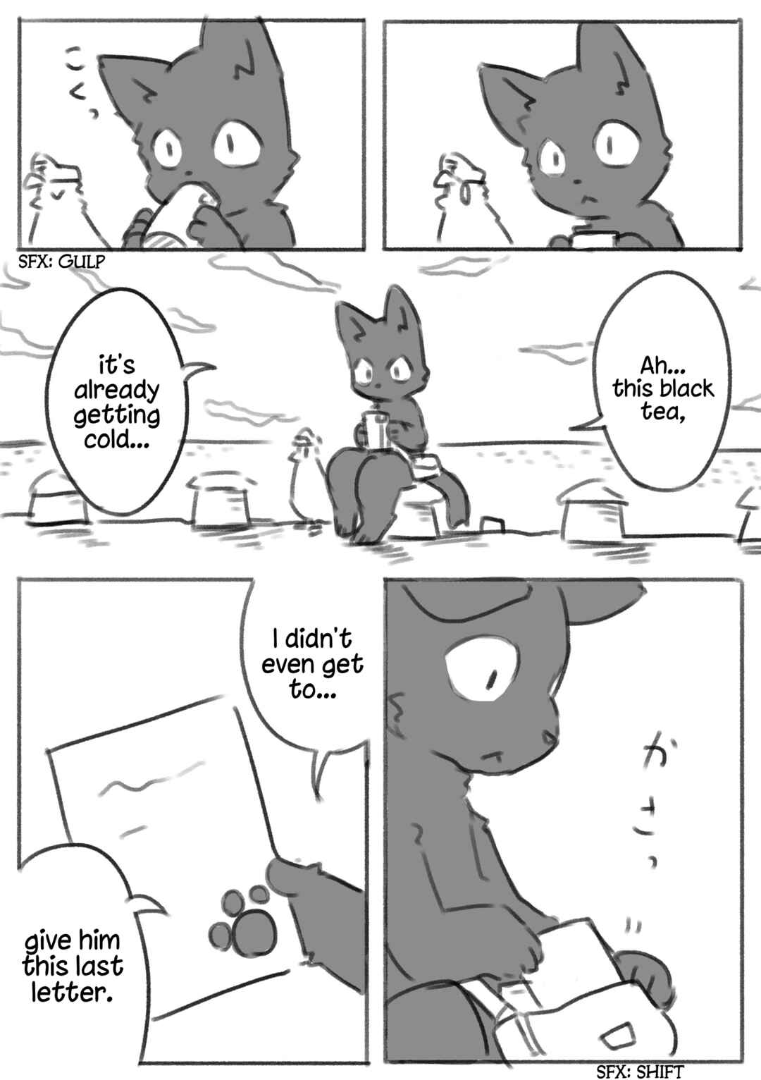 Page 1 Chapter 19 White Cat and Black Cat