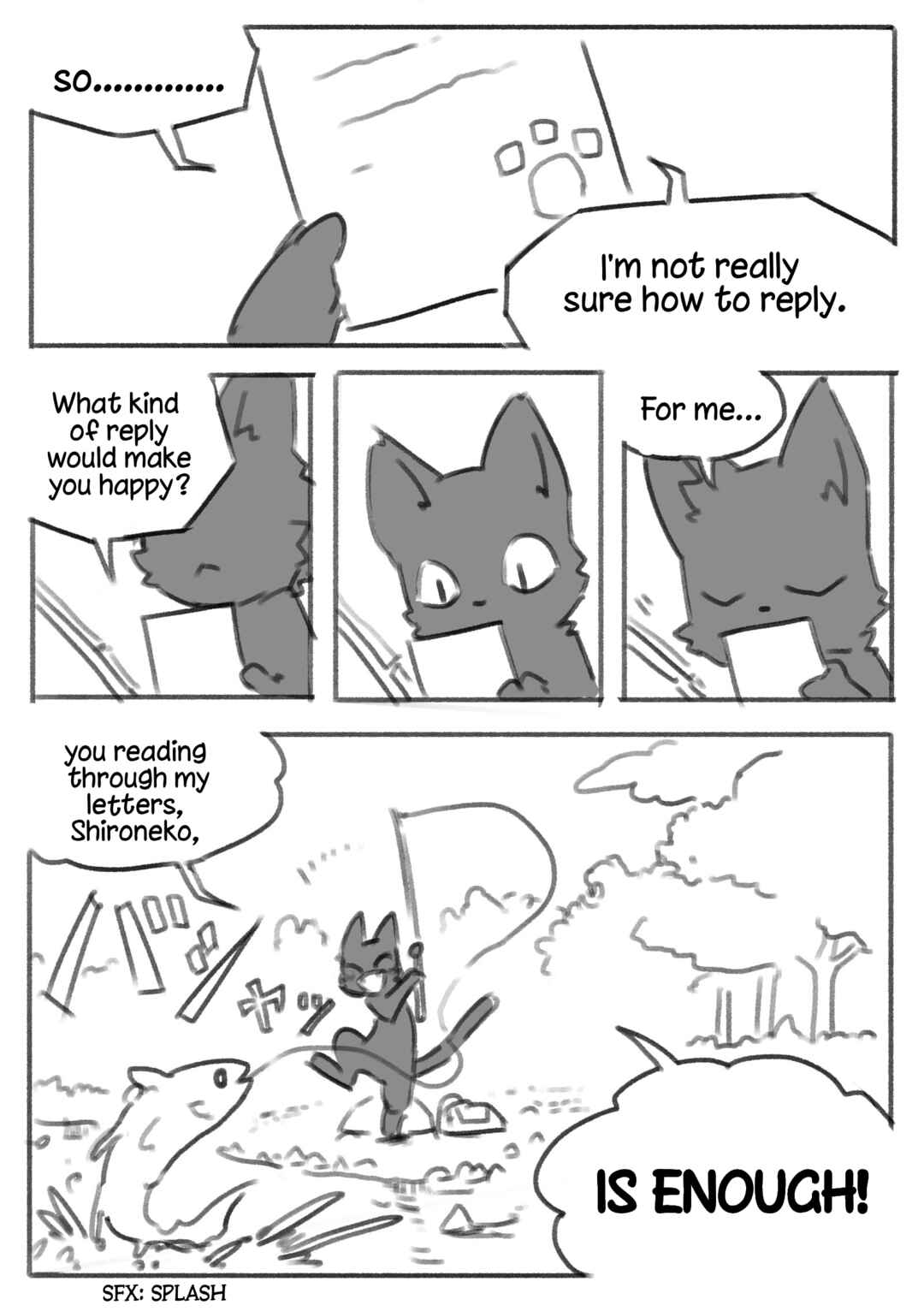 Page 4 Chapter 3 White Cat and Black Cat