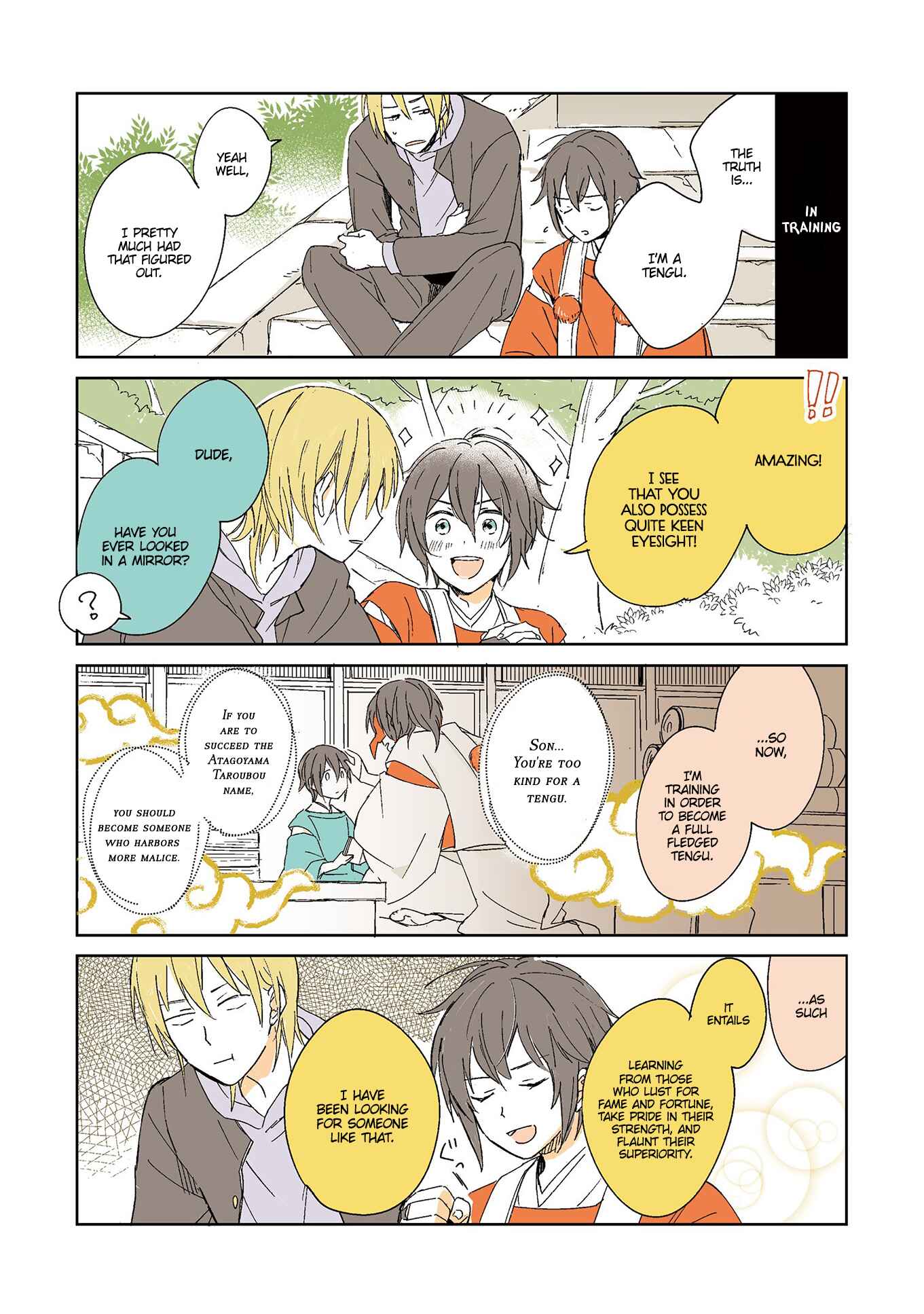 Page 4 Chapter 1 Tengu no Yomeiri