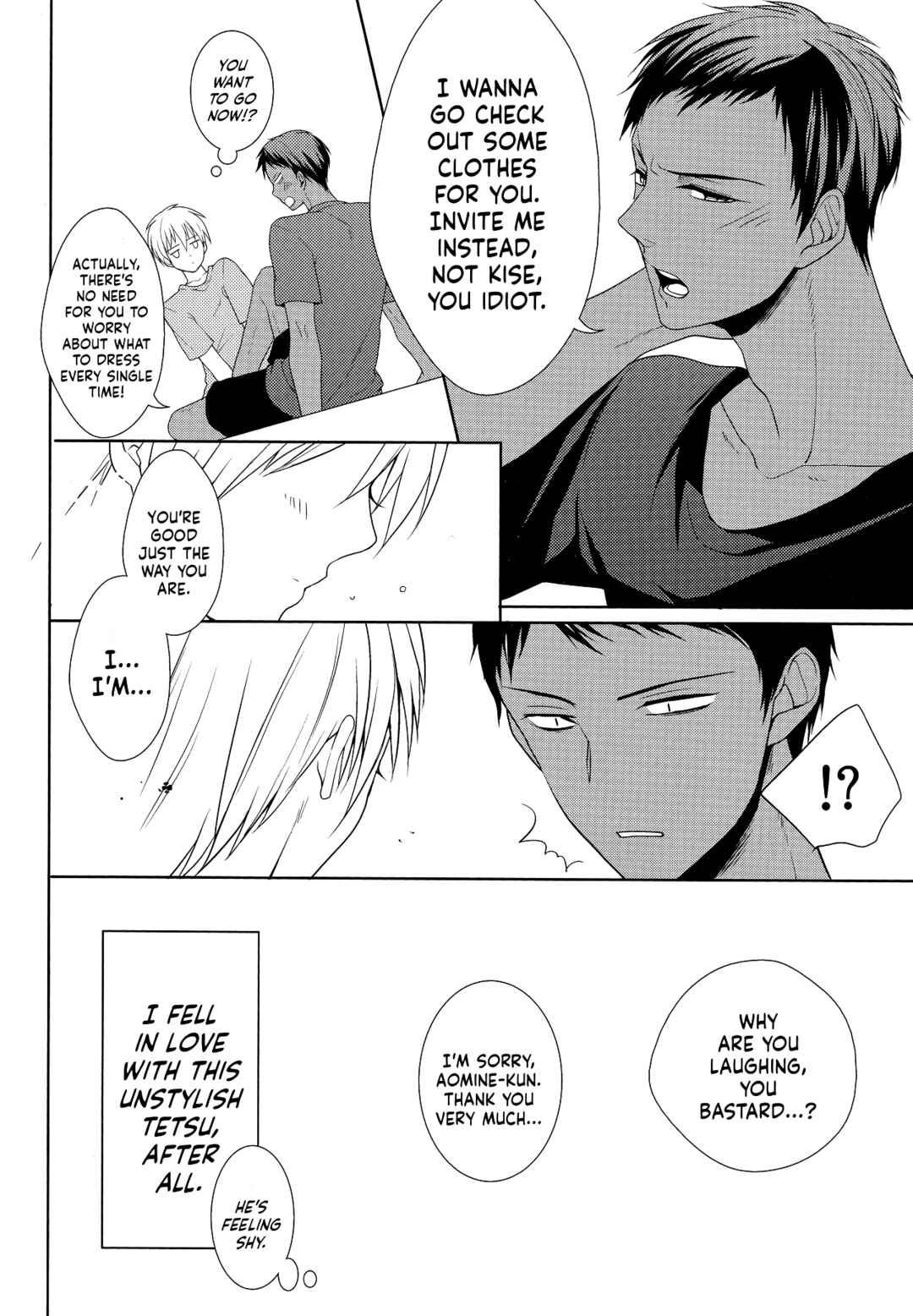 Page 30 Chapter Unknown_fb7d Kuroko no Basket - Ore no Kawaii Mosai Yatsu  (Doujinshi)