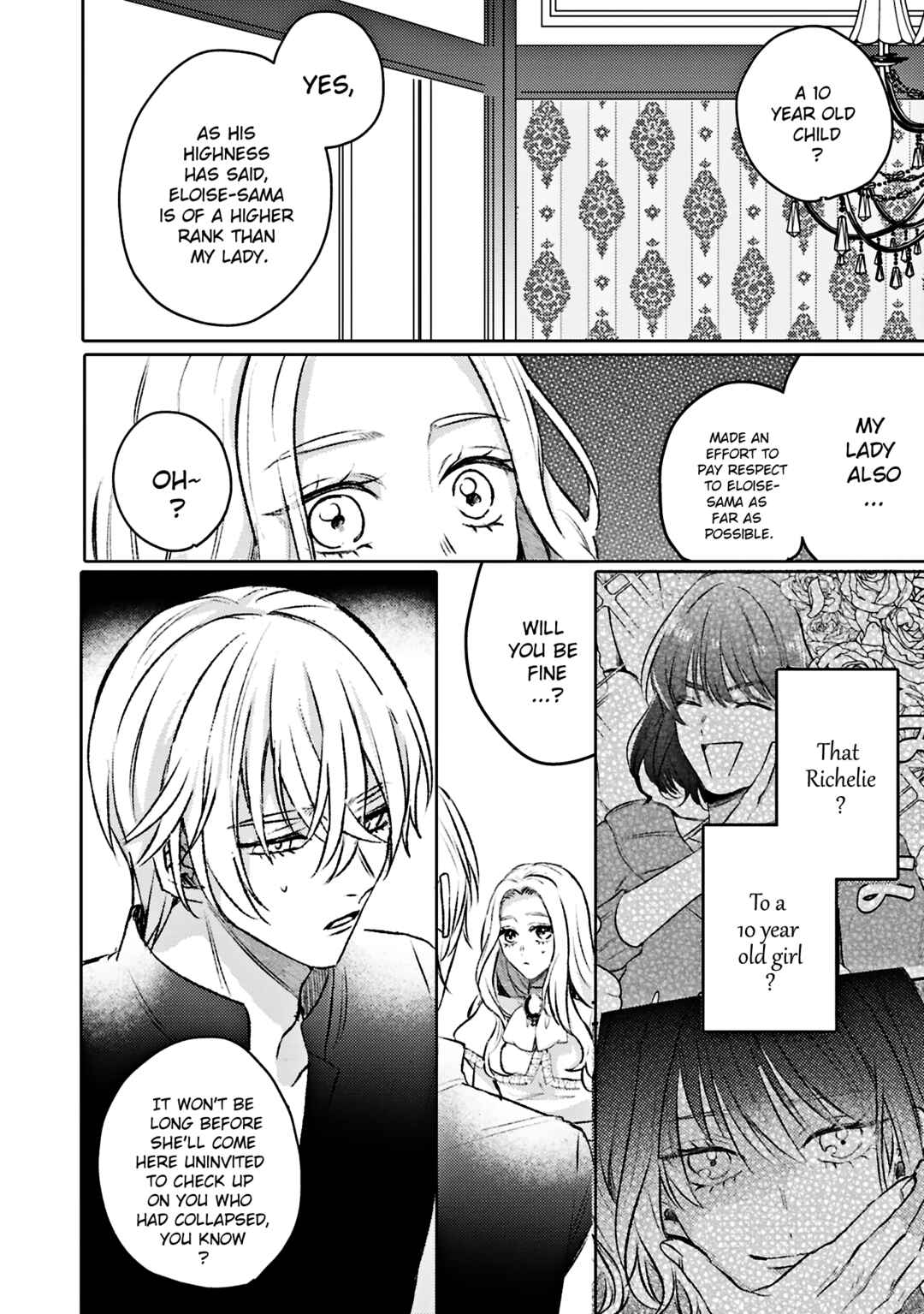 Page 11 Chapter 5 Ko, Konna Ikemen ga Watashi no Osananajimi de Konyakusha Desutte? Sasuga Akuyaku Reijou, Sore Kurai no Utsuwa Janakereba Konna Taiyaku Tsutomaranai Wa