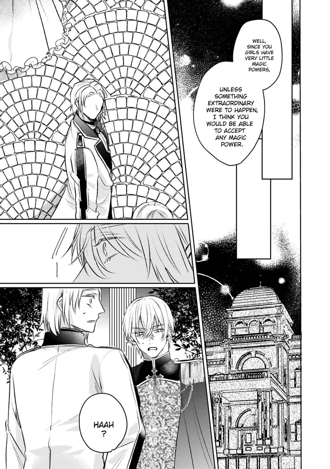 Page 11 Chapter 9 Ko, Konna Ikemen ga Watashi no Osananajimi de Konyakusha Desutte? Sasuga Akuyaku Reijou, Sore Kurai no Utsuwa Janakereba Konna Taiyaku Tsutomaranai Wa