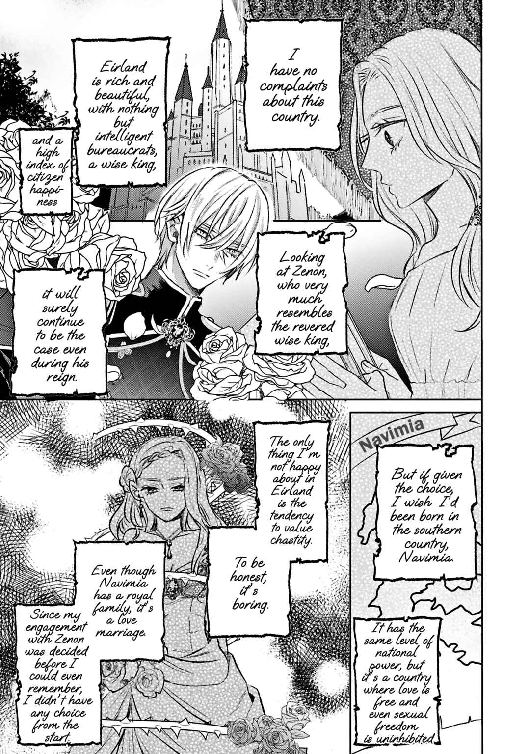 Page 9 Chapter 2 Ko, Konna Ikemen ga Watashi no Osananajimi de Konyakusha Desutte? Sasuga Akuyaku Reijou, Sore Kurai no Utsuwa Janakereba Konna Taiyaku Tsutomaranai Wa